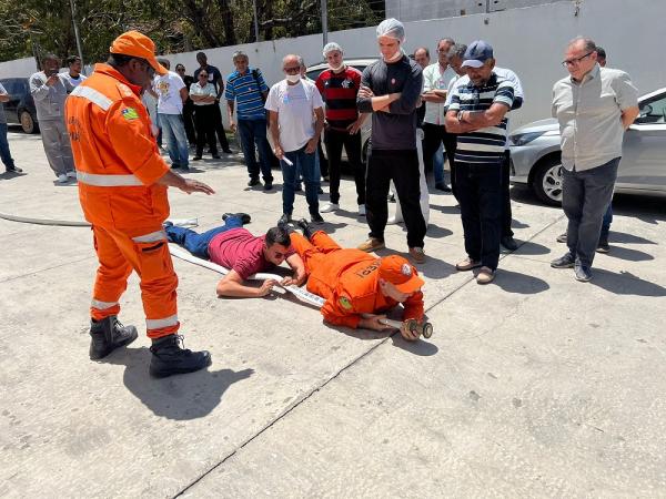 Agosto Cinza: Nova Maternidade realiza atividade de conscientização sobre segurança contra incêndios