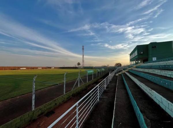 Est&aacute;dio Thelmo de Almeida, do Cosmopolitano, de Cosm&oacute;polis.(Imagem:Divulga&ccedil;&atilde;o/Cosmopolitano Sports)