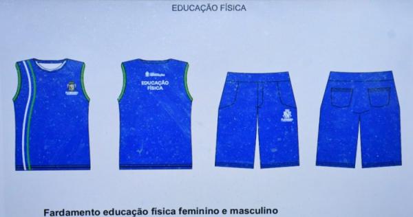 Educação de Floriano apresenta novo fardamento escolar(Imagem:Secom)
