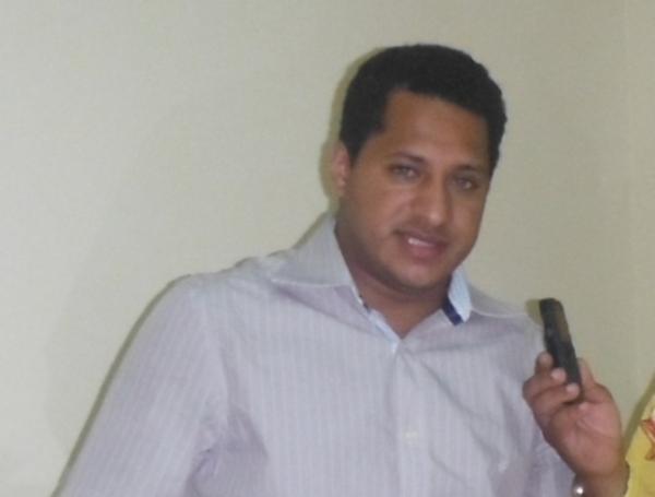 Gleydosn Resende, Prefeito de Bar&atilde;o de Graja&uacute;.(Imagem:FlorianoNews)