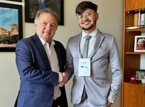 Estudante de Direito da Uespi participa de programa na Câmara dos Deputados