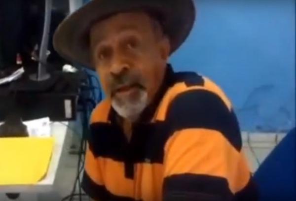 Policial reformado Jo&atilde;o Batista(Imagem:Reprodu&ccedil;&atilde;o/TV Tropical)