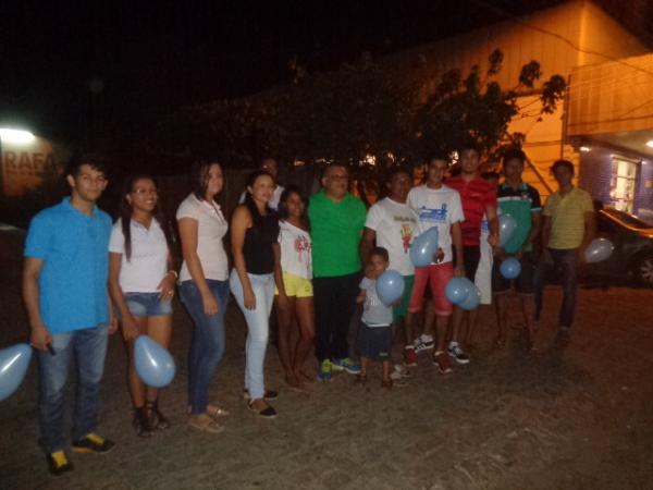 Caminhada contra violência reúne poucas pessoas em Floriano.(Imagem:FlorianoNews)