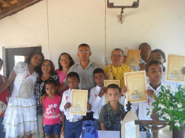 Realizada Missa de Natal com 1ª Eucaristia na localidade Boca da Entrada