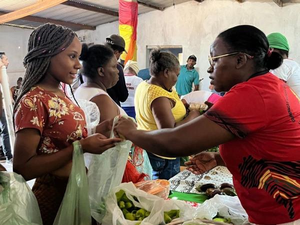 Programa prev&ecirc; investimento de R$ 1 milh&atilde;o para compra e distribui&ccedil;&atilde;o de alimentos produzidos por quilombolas(Imagem:Divulga&ccedil;&atilde;o)