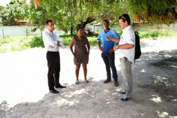 Prefeito Gilberto J&uacute;nior tem a proposta de climatizar escolas municipais.(Imagem:Waldemir Miranda)