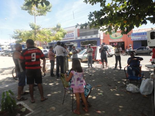 Manifesta&ccedil;&atilde;o da pol&iacute;cia(Imagem:Florianonews)