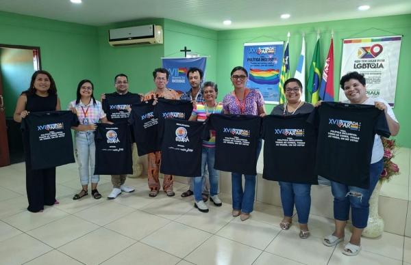 Sempi participa de reunião do Conselho Estadual de Direitos da População LGBT, em Parnaíba