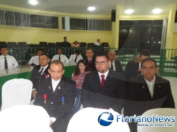  C&acirc;mara de Floriano realizou Sess&atilde;o Solene em homenagem ao Dia do Ma&ccedil;om.(Imagem:FlorianoNews)