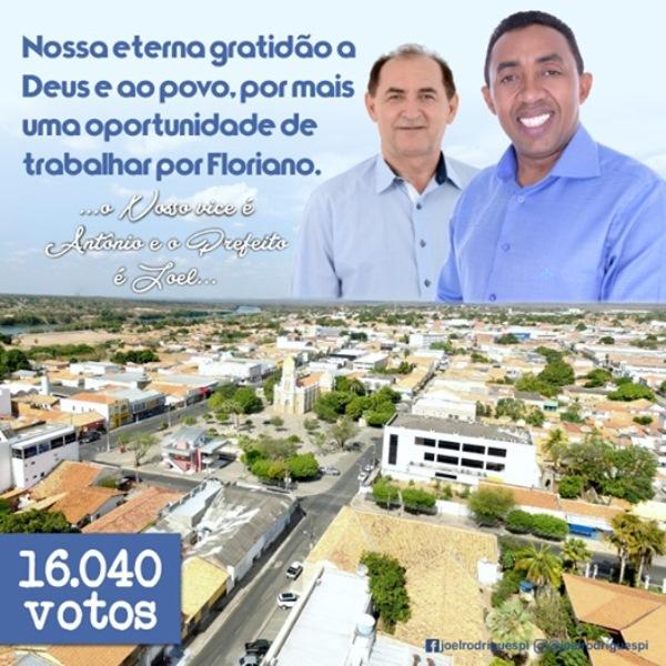 Eleito, Joel Rodrigues, agradece pelos 16.040 votos recebidos.(Imagem:Reprodu&ccedil;&atilde;o/Facebook)