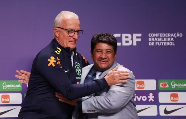 Presidente da CBF, Ednaldo Rodrigues busca um substituto para Dorival J&uacute;nior.(Imagem:Pilar Olivares/Reuters)