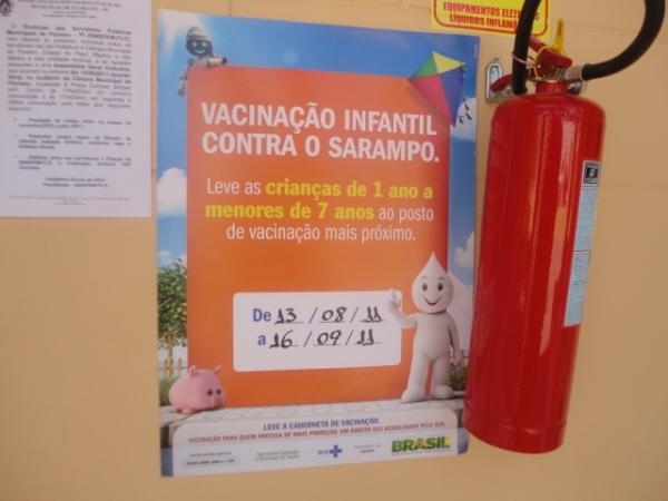Segunda dose da P&oacute;lio e contra Sarampo(Imagem:Florianonews)