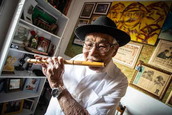 Vitalidade de Sebastião Biano (1919 ? 2022) fica eternizada no sopro de modernidade da Banda de Pífa