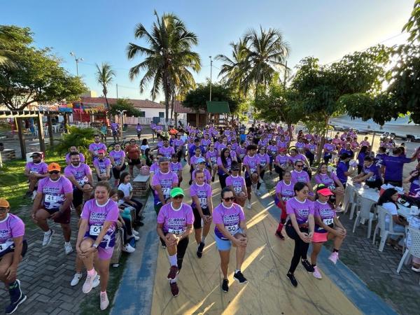 Secretária das Mulheres participa da 2ª Edição da Corrida Contra o Feminicídio em Luís Correia