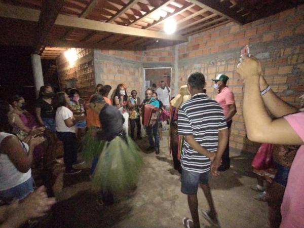 Festa de Reis &eacute; celebrada na localidade Pequi.(Imagem:FlorianoNews)
