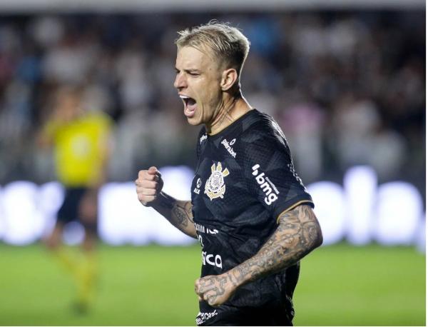Róger Guedes marca no fim, e Corinthians vence o Santos por 1 a 0