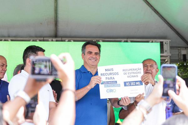 Com foco em sa&uacute;de, esporte e infraestrutura, Ciro Nogueira destina recursos a S&atilde;o Miguel do Fidalgo.(Imagem:Ascom)