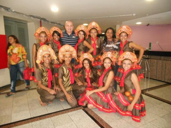 Jovens de Floriano representam a cidade e apresentam seus talentos em teatro de Teresina?.(Imagem:M&eacute;rito Juvenil )