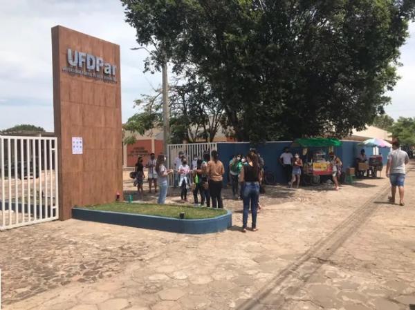 Universidade Federal do Delta do Parna&iacute;ba (UFDPar).(Imagem: Tiago Mendes/TV Clube)