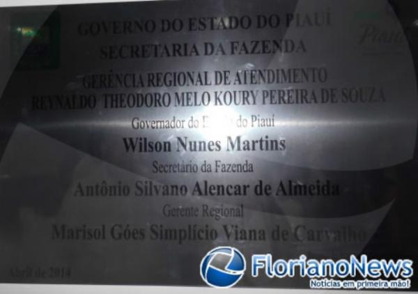 5&ordf; GERAT recebe o nome do servidor: Reynaldo Theodoro Melo Koury Pereira de Souza(Imagem:FlorianoNews)