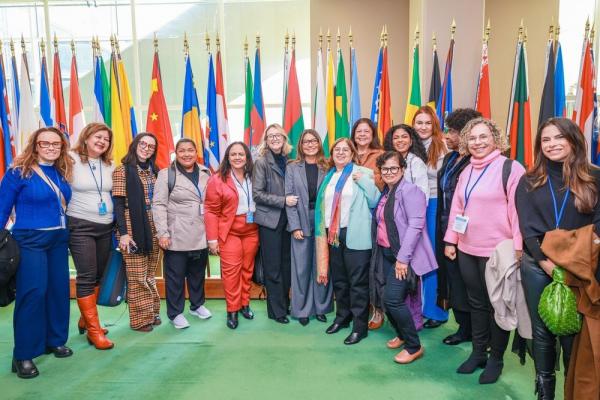 Ministra das Mulheres propõe igualdade salarial em evento internacional da ONU(Imagem:Divulgação)