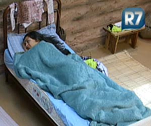 Peões e Roceiros cochilam depois do almoço