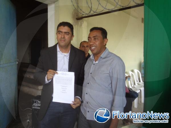 Empossado novo diretor da Penitenci&aacute;ria Gon&ccedil;alo de Castro Lima.(Imagem:FlorianoNews)