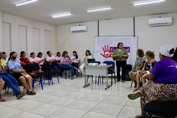 Sempi inicia campanha Outubro Rosa com ação de prevenção ao câncer de mama e combate à violência