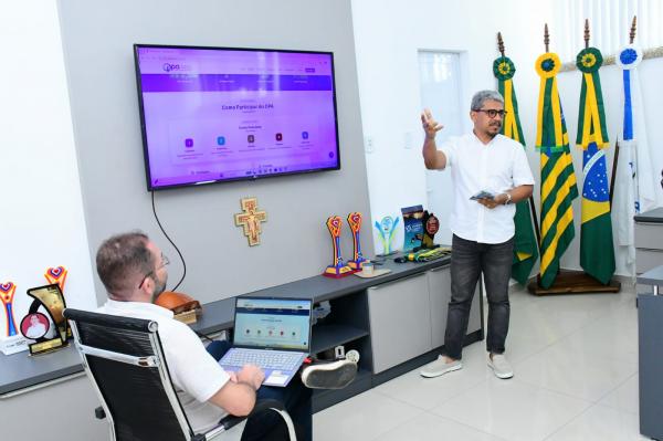 Prefeitura de Floriano apresenta projeto piloto do OPA Digital 2026/2027(Imagem:Secom)