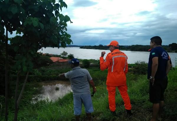 Defesa Civil e Corpo de Bombeiros alertam fam&iacute;lias sobre risco de inunda&ccedil;&atilde;o em Luzil&acirc;ndia, no Piau&iacute;.(Imagem:Divulga&ccedil;&atilde;o/ Prefeitura de Luzil&acirc;ndia)