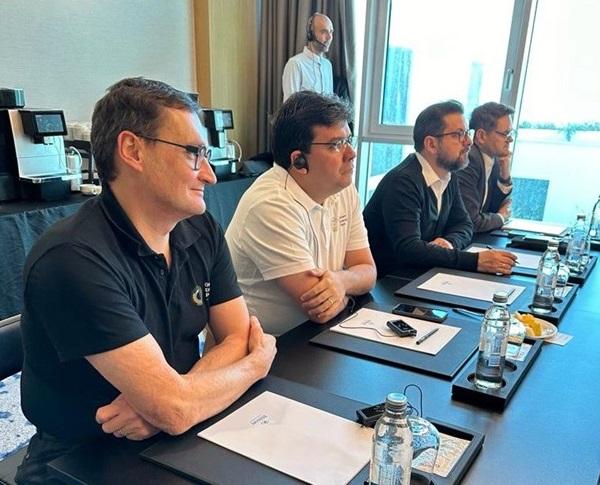 Rafael Fonteles visita Porto de Krk, na Cro&aacute;cia, principal porta de entrada na Europa de hidrog&ecirc;nio verde do Piau&iacute;(Imagem:Divulga&ccedil;&atilde;o)