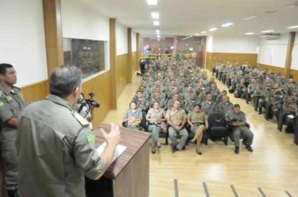 Solenidade de abertura do Curso de Formação de Sargentos. (Imagem:Marcelo Cardoso)