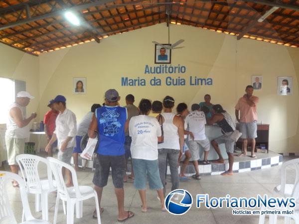 Pescadores artesanais de Floriano participam de reuni&atilde;o.(Imagem:FlorianoNews)