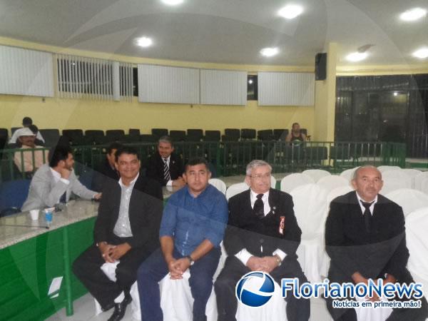 Ordem DeMolay recebe homenagem da C&acirc;mara de Floriano(Imagem:FlorianoNews)