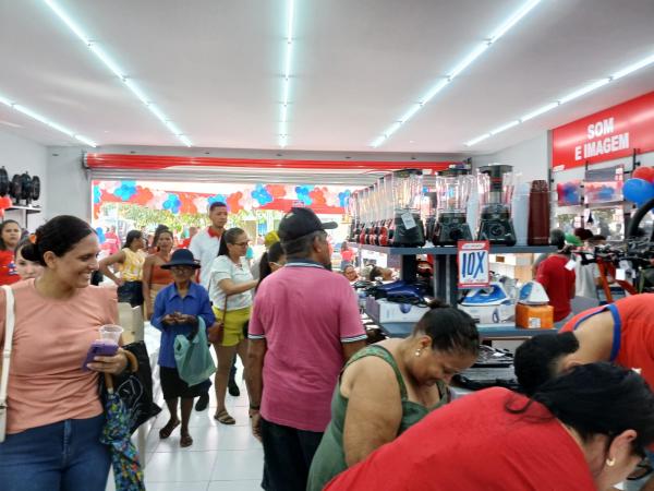  Lojas Vamol inaugura filial em Bar&atilde;o de Graja&uacute;-MA com grande festa e ofertas especiais.(Imagem:FlorianoNews)