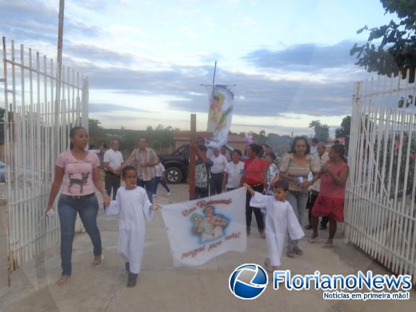 Iniciados festejos a São Raimundo Nonato no bairro Irapuá II(Imagem:FlorianoNews)