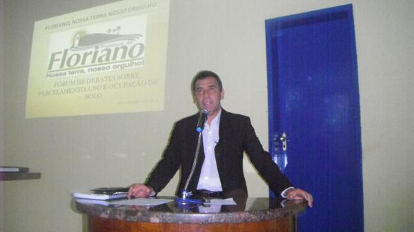 Gilberto J&uacute;nior, Prefeito de Floriano.(Imagem:FlorianoNews)