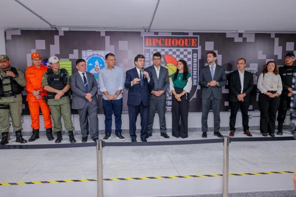 Com investimentos de R$ 6 milhões, governo inaugura BPChoque e Bepi em localização estratégica para reforçar segurança no Piauí.(Imagem:Gabriel Paulino)