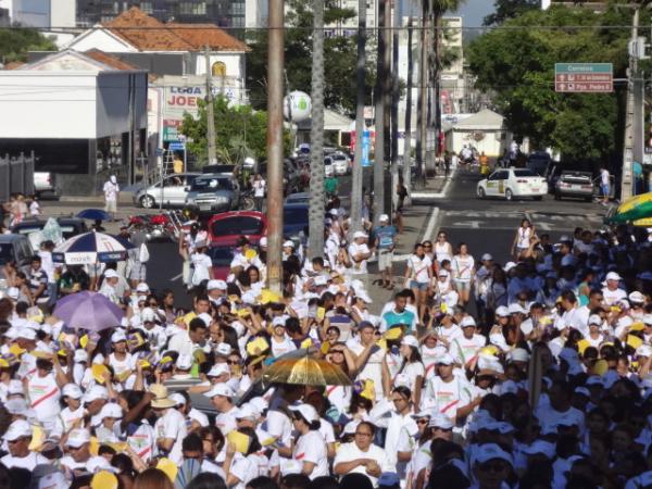 Realizada 17&ordf; Caminhada da Fraternidade em Teresina.(Imagem:FlorianoNews)