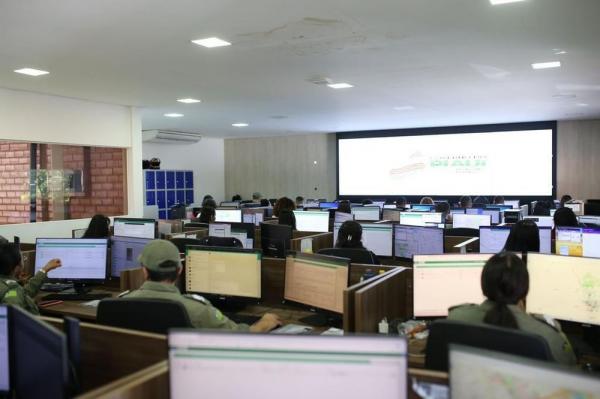 Moderniza&ccedil;&atilde;o e efici&ecirc;ncia: com mais de 70 atendentes, o 190 registra aumento em atendimentos no Piau&iacute;.(Imagem:Divulga&ccedil;&atilde;o)