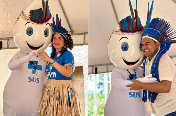  A&ccedil;&atilde;o em Lagoa de S&atilde;o Francisco marca campanha de vacina&ccedil;&atilde;o dos povos ind&iacute;genas no Piau&iacute;(Imagem:Ascom)