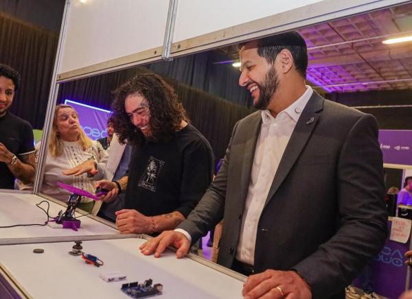 1&ordf; Feira de Rob&oacute;tica Seduc + Tron celebra a inclus&atilde;o da disciplina nas escolas p&uacute;blicas estaduais e premia professores.(Imagem:Divulga&ccedil;&atilde;o)