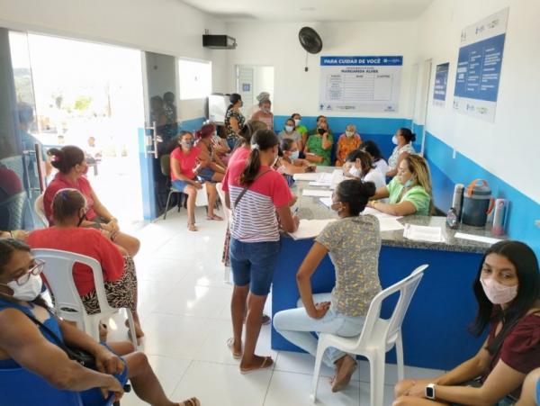 Mulheres da zona rural são atendidas em ação "Aqui tem Saúde" na UBS Margarida Alves