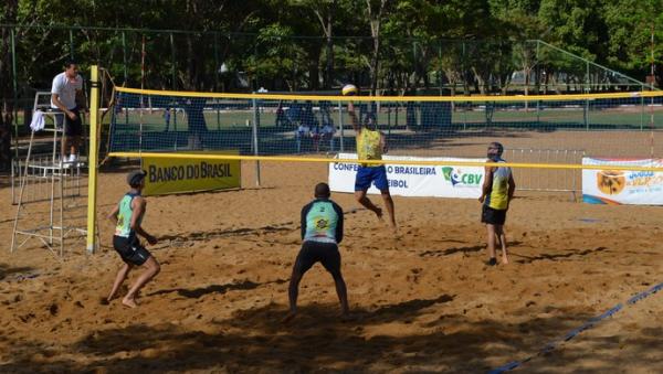 As etapas definem os campe&otilde;es do Circuito Roraimense de V&ocirc;lei de Praia neste fim de semana.(Imagem:Bruno Willem)