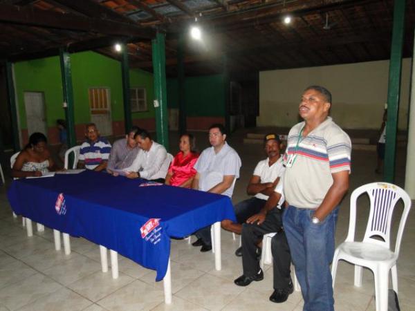 Realizada cerim&ocirc;nia de posse da nova diretoria do Conjunto Z&eacute; Pereira.(Imagem:Daniel Gutembergue)