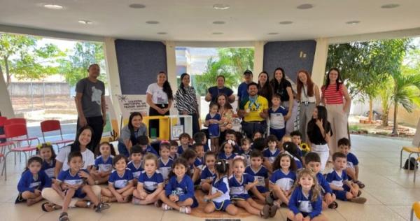 Sesc Centro Educacional de Picos recebe visita do atleta Luís Carlos Cardoso