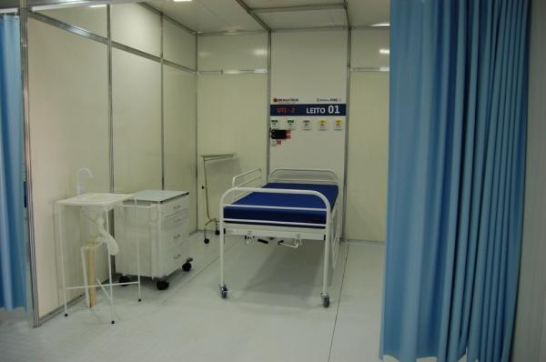 Hospital de Campanha em Teresina é transformado em abrigo para idosos com Covid-19