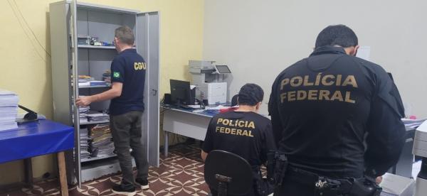Polícia Federal investiga lavagem de dinheiro e fraudes licitatórias em prefeitura do Piauí