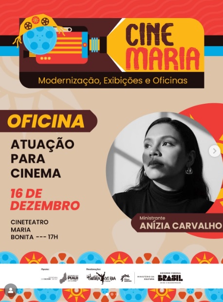 Projeto Cine Maria abre nova etapa de cursos gratuitos de cinema em Floriano