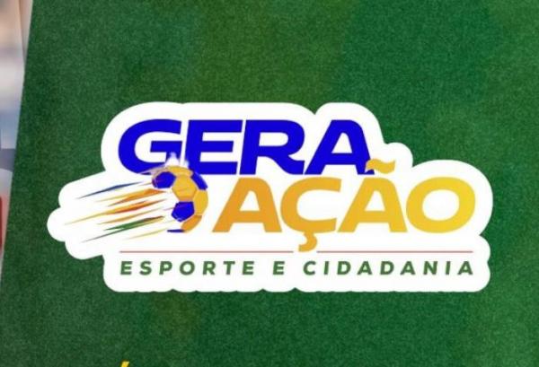 Secretaria dos Esportes está com inscrições abertas para o Projeto Geração